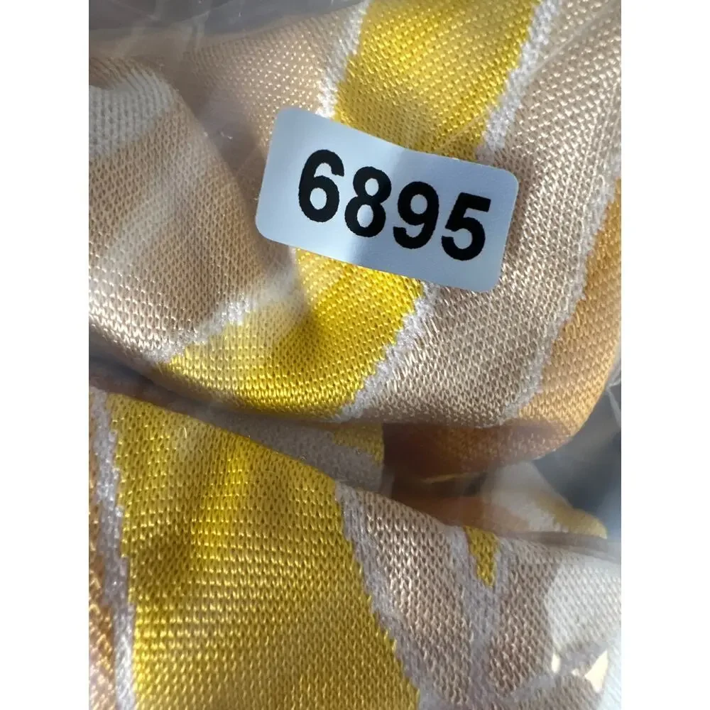 Alexis Brave Lef Dress Floral Satin Sleeveless One Shoulder Sunlight Yellow M